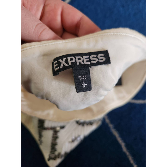 Express Sequin Mini Skirt Small Petite - Picture 2 of 7